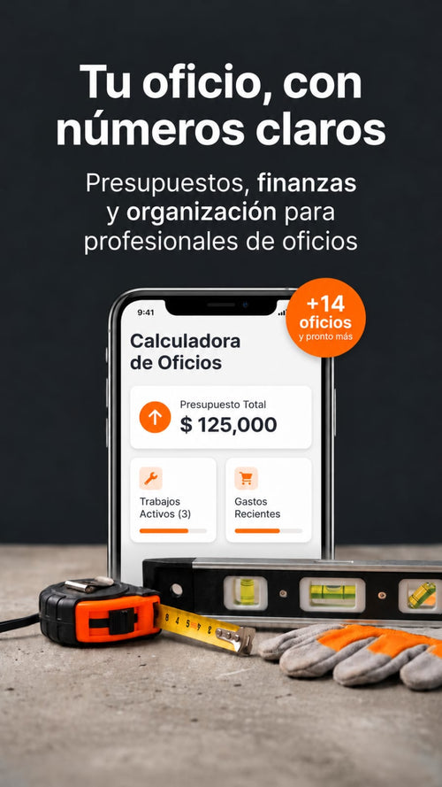 Calculadora de Oficios: tu oficio, con números claros